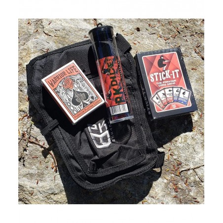 Parkour Action Pack - Parkour Dice Game Card Game Playing Cards and Tactical Leg Bag $81.04 Card Games