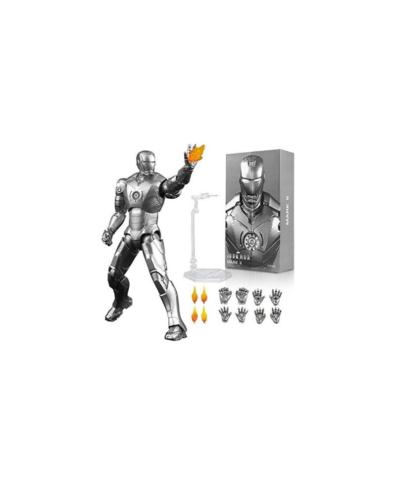 10th Anniversary 7 Inches Deluxe Collector Iron Man MK2 Action Figures $73.55 Action Figures