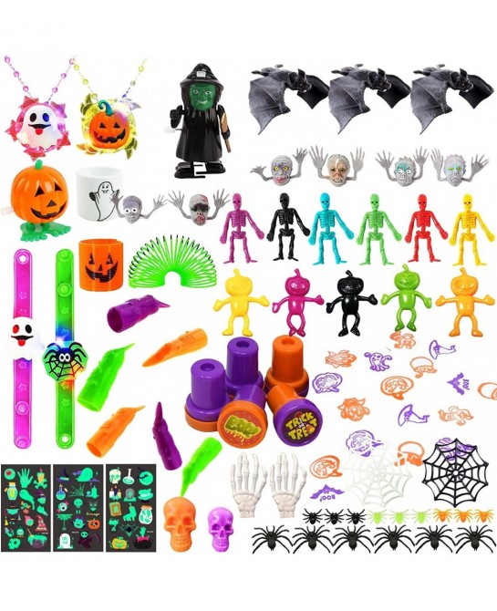 Halloween Party Favors for Kids Halloween Toys Bulk Assortment Halloween Decoration Classroom Prizes Goodie Bag Stuffers Hall...