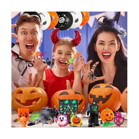 Halloween Party Favors for Kids Halloween Toys Bulk Assortment Halloween Decoration Classroom Prizes Goodie Bag Stuffers Hall...
