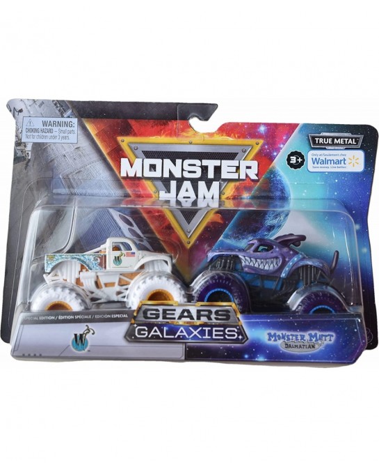 Monster-Jam Whiplash vs Monster Mutt Dalmatian - Gears and Galaxies $43.97 Nature Exploration Toys
