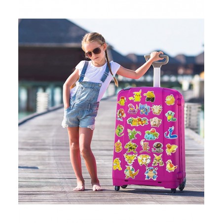 100 Pcs Anime Stickers Kawaii Cartoon Gift for Kids Teen Birthday Party Vinyl Waterproof Stickers for Water Bottle Scrapbook ...