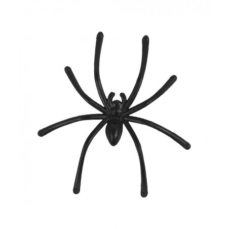 Black Plastic Spiders 100 Pcs Plastic Halloween Spiders 1.7In Small Fake Spiders Mini Plastic Spiders Bulk Halloween Party De...