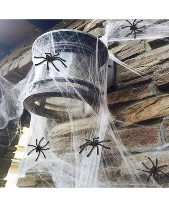 Black Plastic Spiders 100 Pcs Plastic Halloween Spiders 1.7In Small Fake Spiders Mini Plastic Spiders Bulk Halloween Party De...