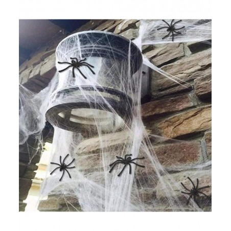 Black Plastic Spiders 100 Pcs Plastic Halloween Spiders 1.7In Small Fake Spiders Mini Plastic Spiders Bulk Halloween Party De...