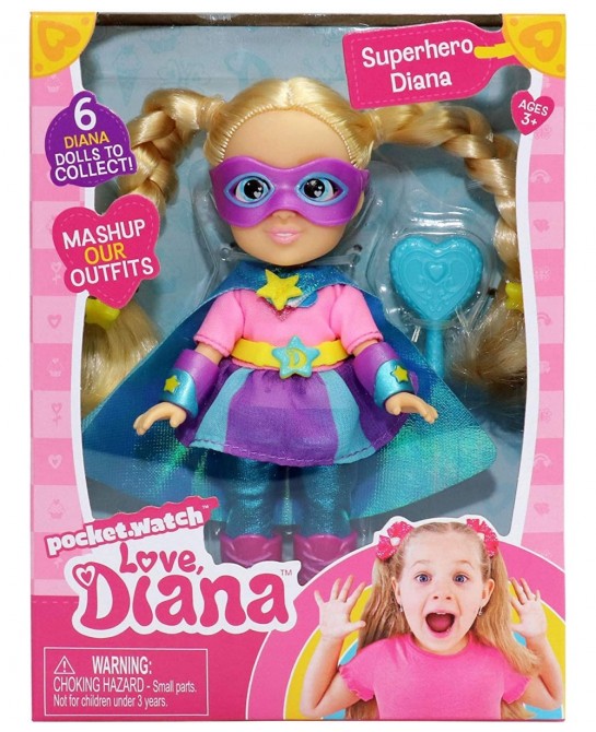 918970.005 6" Doll Asst-Superhero Mixed Colours $44.55 Dolls