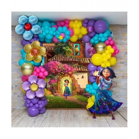 Magic Movie Party Supplies-168 Piece Balloons Garland Set Flower Aluminum Film Balloons for Birthday Kids Party Shower Celebr...