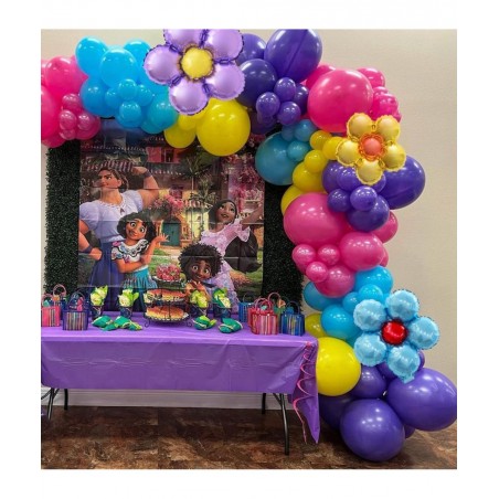 Magic Movie Party Supplies-168 Piece Balloons Garland Set Flower Aluminum Film Balloons for Birthday Kids Party Shower Celebr...