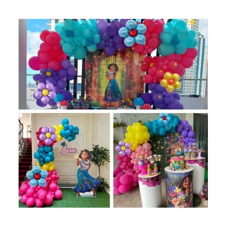 Magic Movie Party Supplies-168 Piece Balloons Garland Set Flower Aluminum Film Balloons for Birthday Kids Party Shower Celebr...