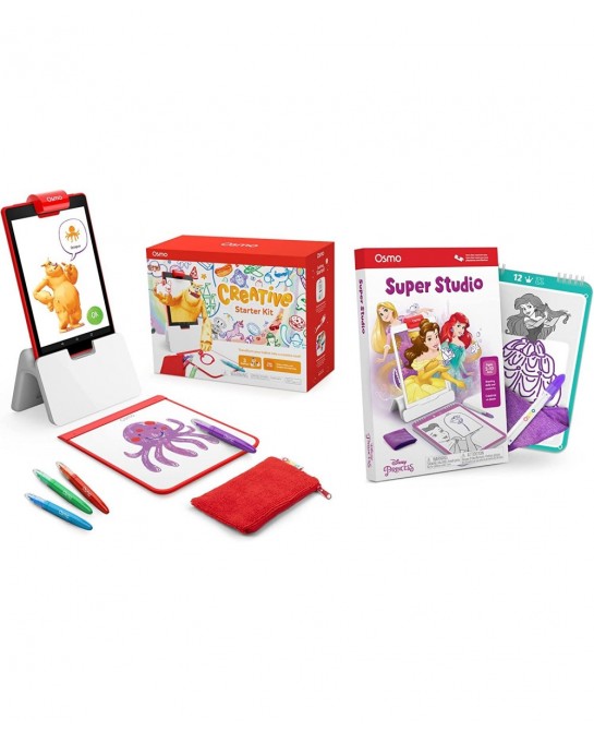 Creative Starter Kit & Super Studio Disney Princess for Fire Tablet-Ages 5-12-Creative Drawing Learn to Draw & Problem Solvin...