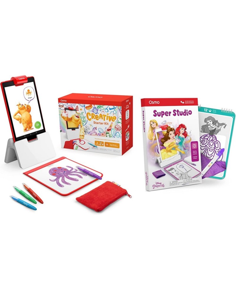 Creative Starter Kit & Super Studio Disney Princess for Fire Tablet-Ages 5-12-Creative Drawing Learn to Draw & Problem Solvin...
