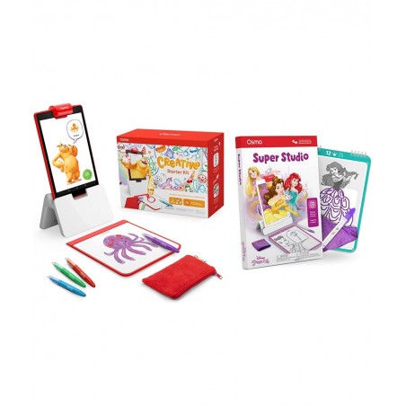 Creative Starter Kit & Super Studio Disney Princess for Fire Tablet-Ages 5-12-Creative Drawing Learn to Draw & Problem Solvin...