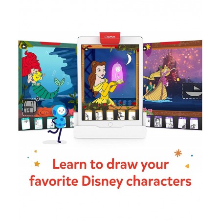 Creative Starter Kit & Super Studio Disney Princess for Fire Tablet-Ages 5-12-Creative Drawing Learn to Draw & Problem Solvin...