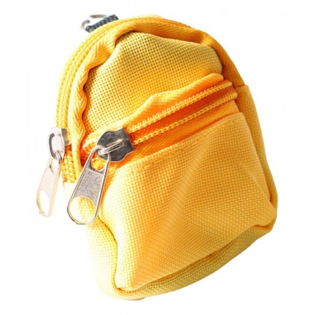 1/6 Doll Backpack School Bag Model Doll House Simulation Mini Accessory Decor Gift for Boys Toddlers Girls - Yellow $11.89 Dolls