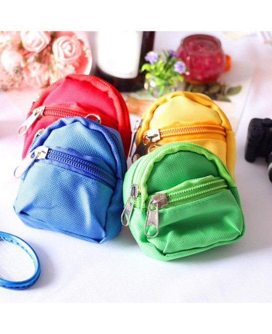 1/6 Doll Backpack School Bag Model Doll House Simulation Mini Accessory Decor Gift for Boys Toddlers Girls - Yellow $11.89 Dolls