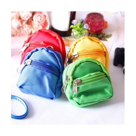 1/6 Doll Backpack School Bag Model Doll House Simulation Mini Accessory Decor Gift for Boys Toddlers Girls - Yellow $11.89 Dolls