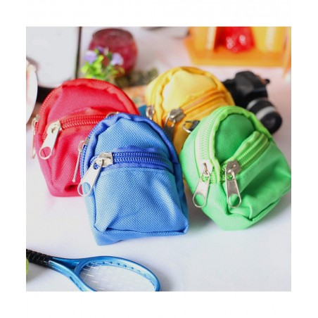 1/6 Doll Backpack School Bag Model Doll House Simulation Mini Accessory Decor Gift for Boys Toddlers Girls - Yellow $11.89 Dolls