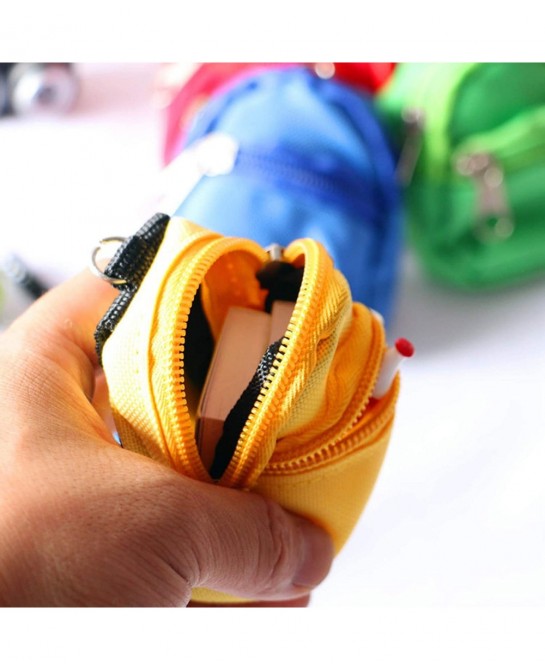 1/6 Doll Backpack School Bag Model Doll House Simulation Mini Accessory Decor Gift for Boys Toddlers Girls - Yellow $11.89 Dolls