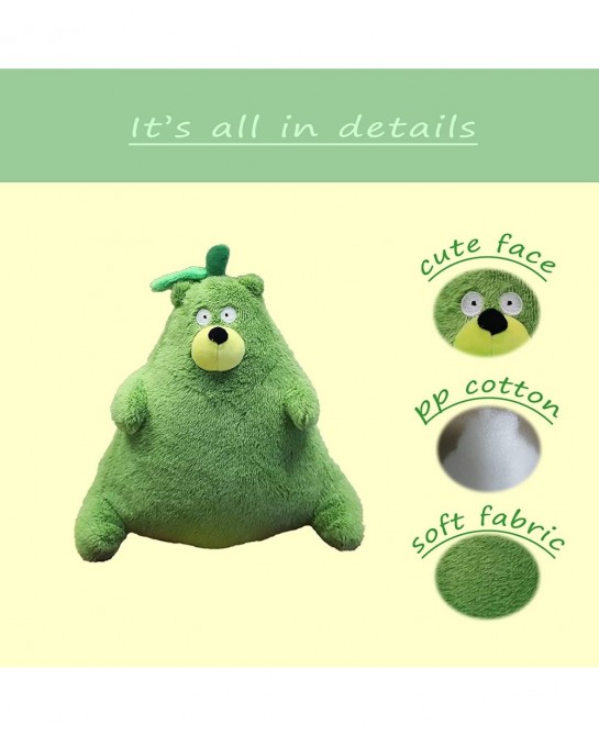 Avocado Bear Stuffed Animals Cute Teddy Bear Plush Toys Soft Fruit Bear Doll 9.45" Birthday Gifts for Kids Boys（Green） $28.68...