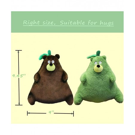 Avocado Bear Stuffed Animals Cute Teddy Bear Plush Toys Soft Fruit Bear Doll 9.45" Birthday Gifts for Kids Boys（Green） $28.68...