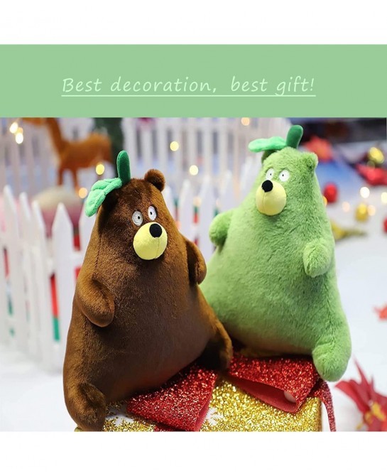 Avocado Bear Stuffed Animals Cute Teddy Bear Plush Toys Soft Fruit Bear Doll 9.45" Birthday Gifts for Kids Boys（Green） $28.68...