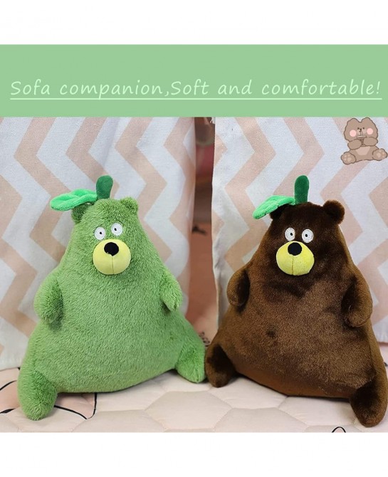 Avocado Bear Stuffed Animals Cute Teddy Bear Plush Toys Soft Fruit Bear Doll 9.45" Birthday Gifts for Kids Boys（Green） $28.68...