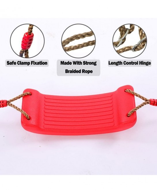 Kids Swing Seat Outside Swing Seat Strong Tree Swing for Playground Backyard Holds 220lbs/100kg for 3-10 Years Kids Children ...