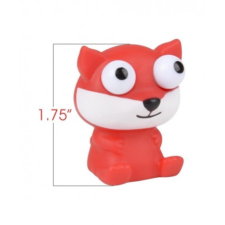 Squeezy Animals with Pop Out Eyes Set of 20 Fun Squeeze Stress Relief Toys for Kids Fun Goodie Bag Fillers Birthday Party Fav...