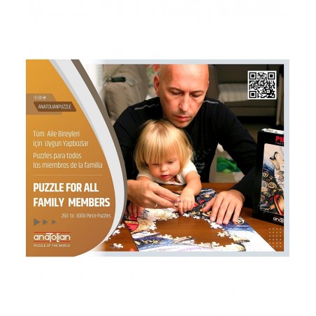 Puzzle - Resting Canoe 1500 Piece Jigsaw Puzzle Code: 4554 Multicolor $41.60 Jigsaw Puzzles