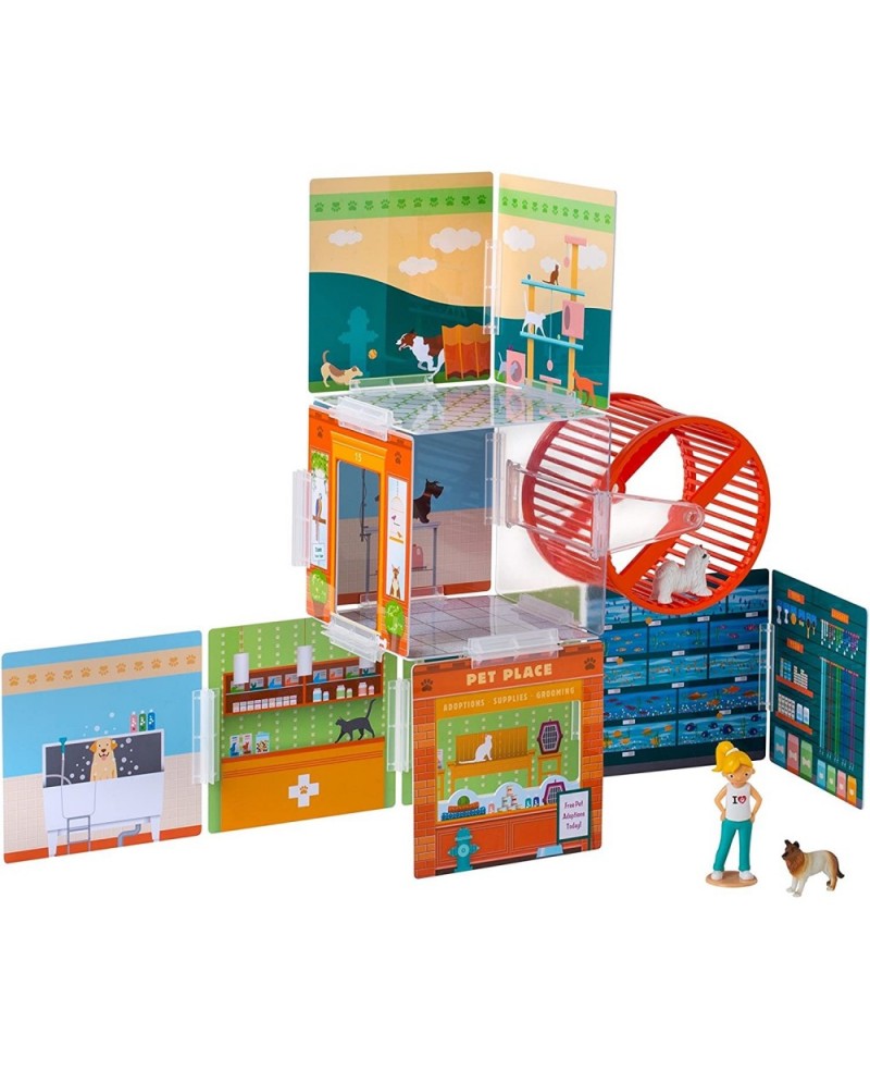 Pet Place - Customizable Design Building and Play Set - Best Gift for Creativity Learning and Fun $58.34 Toy Building Sets