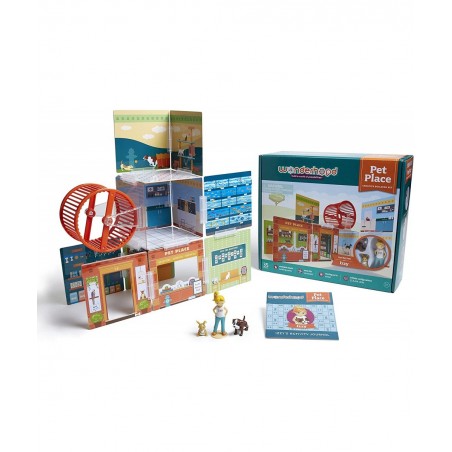 Pet Place - Customizable Design Building and Play Set - Best Gift for Creativity Learning and Fun $58.34 Toy Building Sets