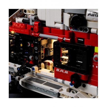 Led Lighting Kit for LEGO-42145 Airbus H175 Rescue Helicopter - Compatible with Lego Technic Building Blocks Model- Not Inclu...