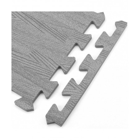 16 Pieces Printed Wood Grain Interlocking Floor Tiles 3/8-Inch Thick EVA Foam Grey Puzzle Floor Mat $59.28 Puzzle Play Mats