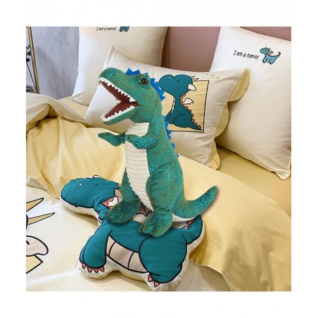 Stuffed Dinosaur Plush Toy 14.5 inches high Plush Dinosaur Soft and Cuddly Stuffed Animal Pillow for Kids Great Gift for Boys...
