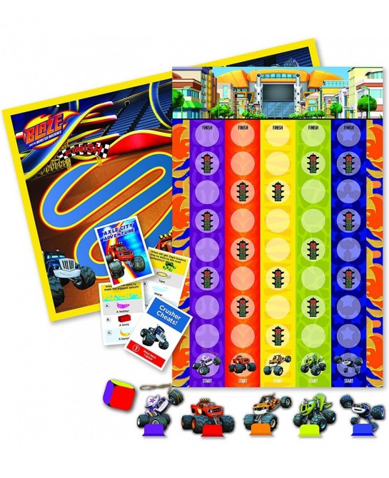 Blaze and the Monster Machines Axle City Adventure Game $40.07 Board Games