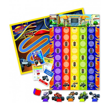 Blaze and the Monster Machines Axle City Adventure Game $40.07 Board Games