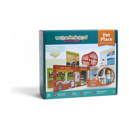 Pet Place - Customizable Design Building and Play Set - Best Gift for Creativity Learning and Fun $58.34 Toy Building Sets