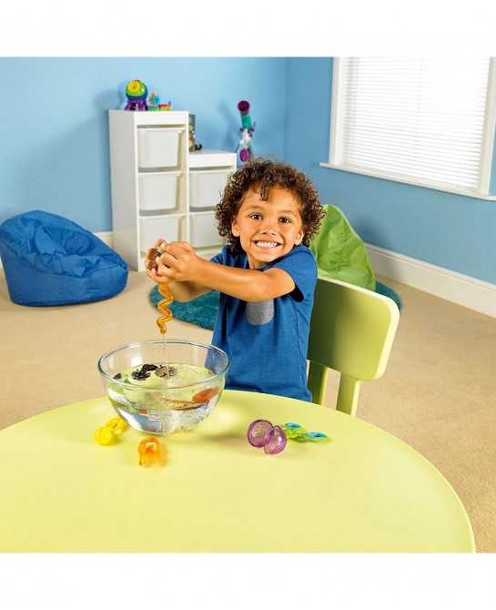 Noodle Knockout! Fine Motor Game & Helping Hands Fine Motor Tool Set Toy Fine Motor and Sensory Toy Ages 3+ (LER5558) Multi-C...