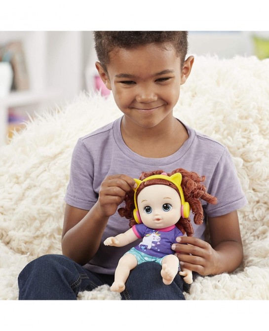 Littles Carry ‘n Go Squad Little Zoe Red Curly Hair Doll Doll Carrier Accessories Toy for Kids Ages 3 Years and Up (Amazon Ex...