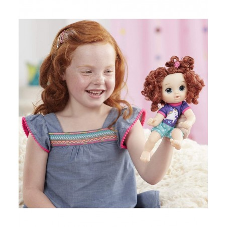 Littles Carry ‘n Go Squad Little Zoe Red Curly Hair Doll Doll Carrier Accessories Toy for Kids Ages 3 Years and Up (Amazon Ex...