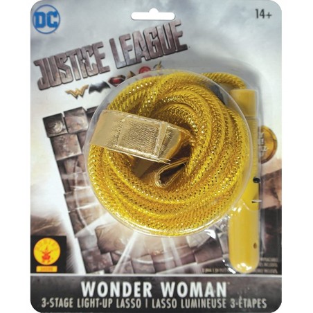 DC Comics WW84 Wonder Woman Light Up Lasso One Size $25.75 Kids' Dress-Up Accessories