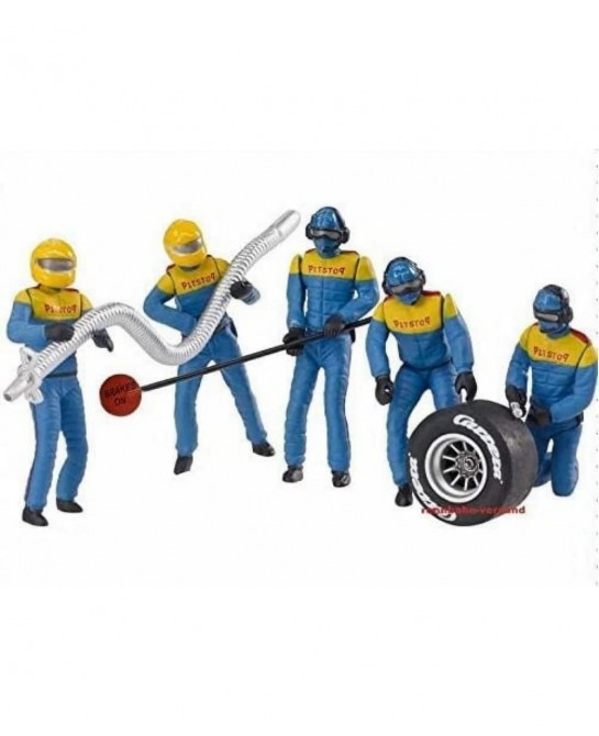 USA 20021132 21132 Figure Mechanics Realistic Scenery Accessory for Slot Car Race Track Sets Blue $58.95 Toy Building Sets