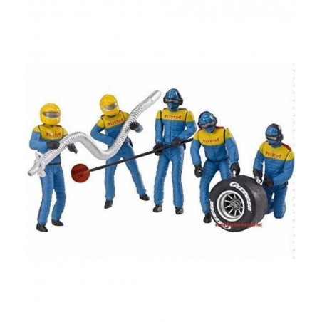 USA 20021132 21132 Figure Mechanics Realistic Scenery Accessory for Slot Car Race Track Sets Blue $58.95 Toy Building Sets
