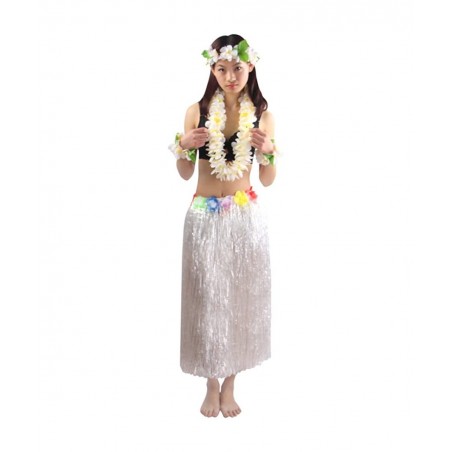 5pcs/ Set Women's Hawaiian Luau Elastic Grass Hula Skirt 80cm $29.29 Kids' Dress-Up Accessories