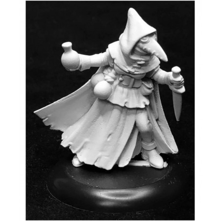 Dungeon Dwellers Sister Hazel Plague Doctor 07017 Unpainted Metal Mini $17.86 Miniature Novelty Toys