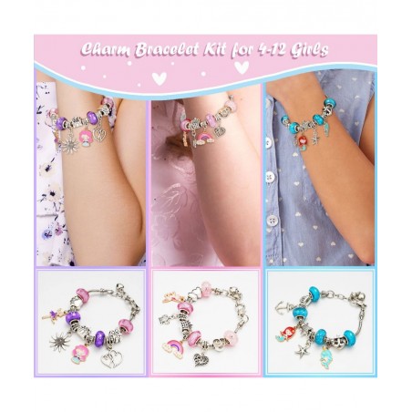 Girls Toys Age 6-8 Jewelry Making Kit for Girls 5-7 Crafts for Girls Ages 6-8 Unicorn Mermaid Girls Toys Age 5-6 Years Old Gi...
