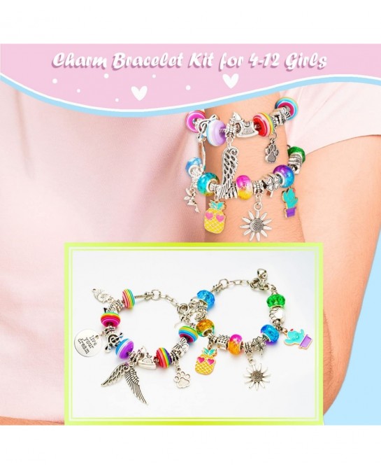 Girls Toys Age 6-8 Jewelry Making Kit for Girls 5-7 Crafts for Girls Ages 6-8 Unicorn Mermaid Girls Toys Age 5-6 Years Old Gi...