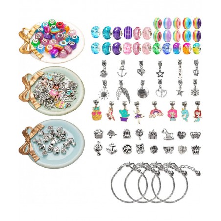 Girls Toys Age 6-8 Jewelry Making Kit for Girls 5-7 Crafts for Girls Ages 6-8 Unicorn Mermaid Girls Toys Age 5-6 Years Old Gi...