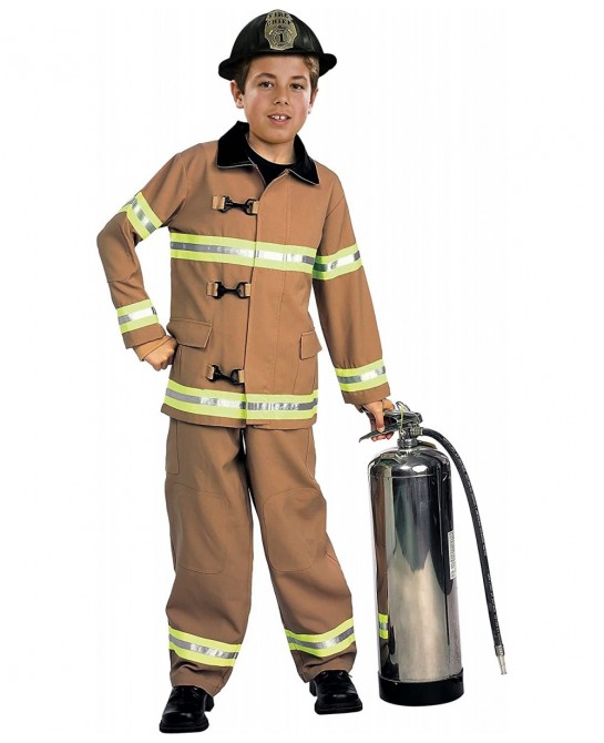 Young Heroes Child's Fire Fighter Costume Toddler $48.03 Kids' Costumes