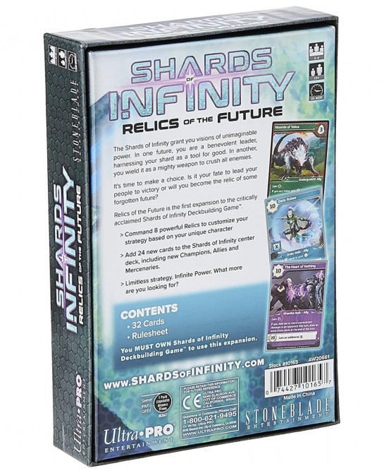 10165 Shards of Infinity: ﻿Relics of The Future $25.97 Board Games